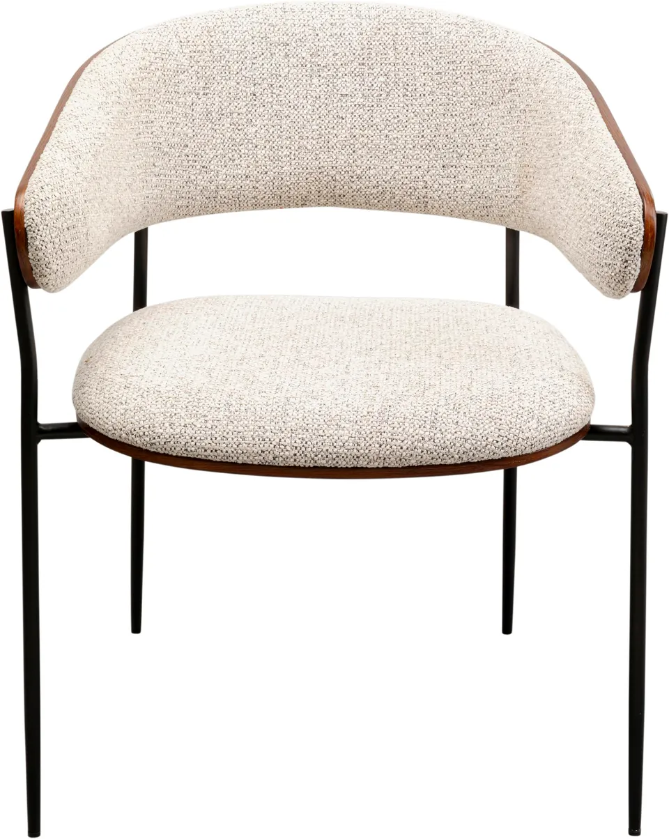 kare-design-esszimmerstuhl-cindy-beige-mit-armlehne-77x62x57-cm image 1