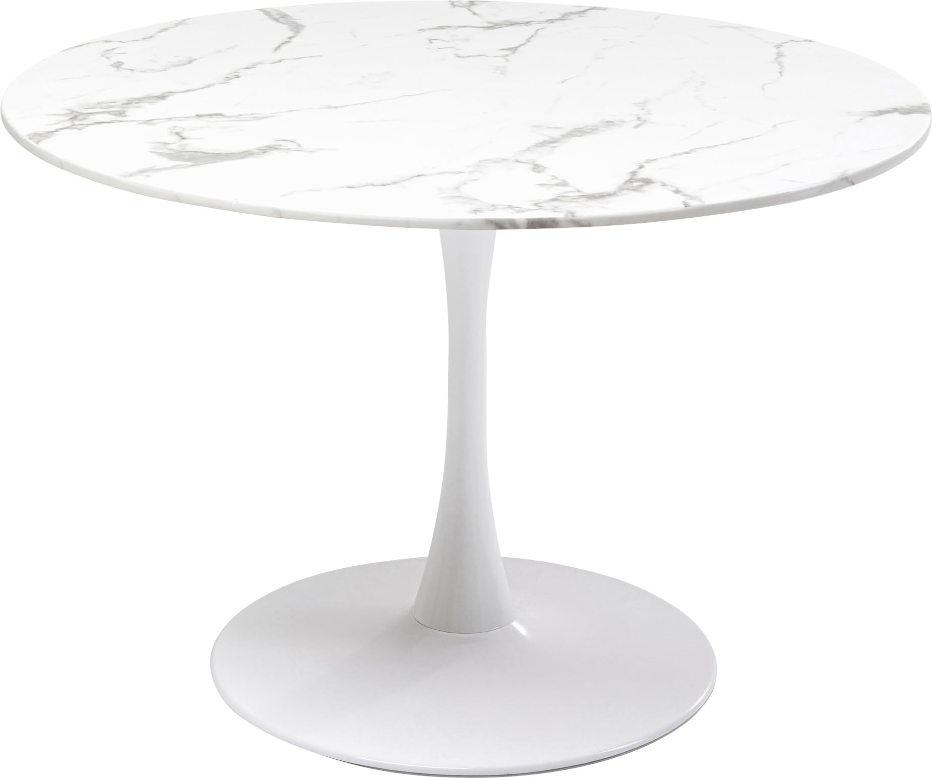 kare-design-tisch-veneto-wei-rund-d110-cm-marmoroptik-73x110x110-cm image 1