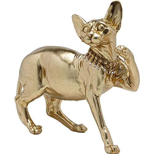 kare-design-standing-cat-audrey-deko-figur-29-cm-gold image 6