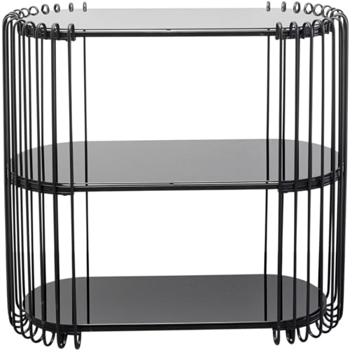 kare-design-wire-konsole-schwarz-78x81x37-cm-sideboard-mit-esg-glas image 6