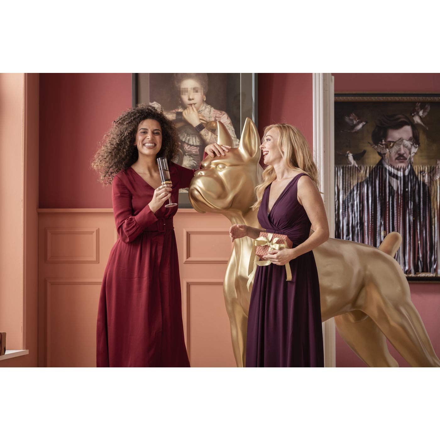 kare-design-deko-objekt-toto-xl-hund-180x190x76-cm-schwarz image 4