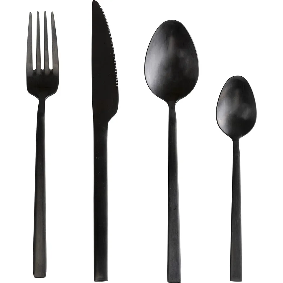 kare-design-besteck-gloria-schwarz-matt-16-teilig-essbesteck-set-f-r-4-personen- image 1