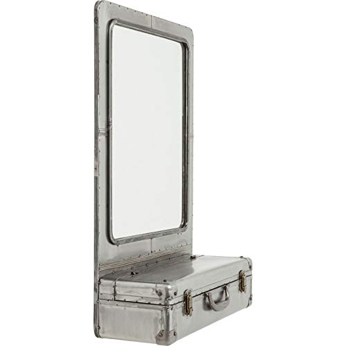 kare-design-wandspiegel-suitcase-silber-mit-ablagefach-85x55x23-cm image 8