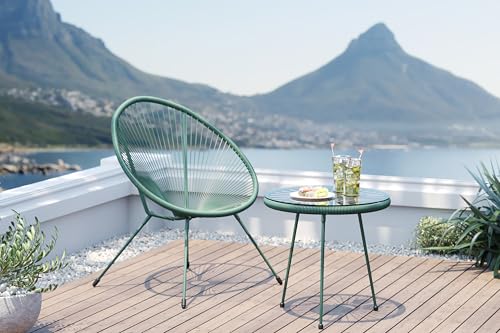 kare-design-beistelltisch-acapulco-mono-gr-n-indoor-outdoor-retro image 7