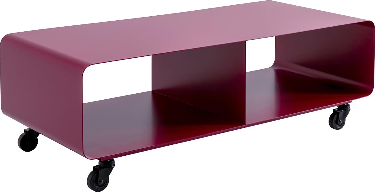 kare-design-lounge-m-lowboard-tv-board-grau-taupe-90x41x30-cm-stahl-auf-rollen image 7