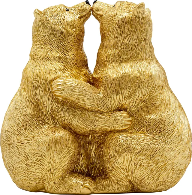 kare-design-kissing-b-r-deko-figur-b-renpaar-handbemalt-17-cm image 1