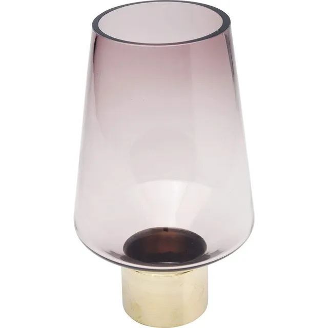 kare-design-vase-noble-ring-lila-glas-26x16x16-cm image 1