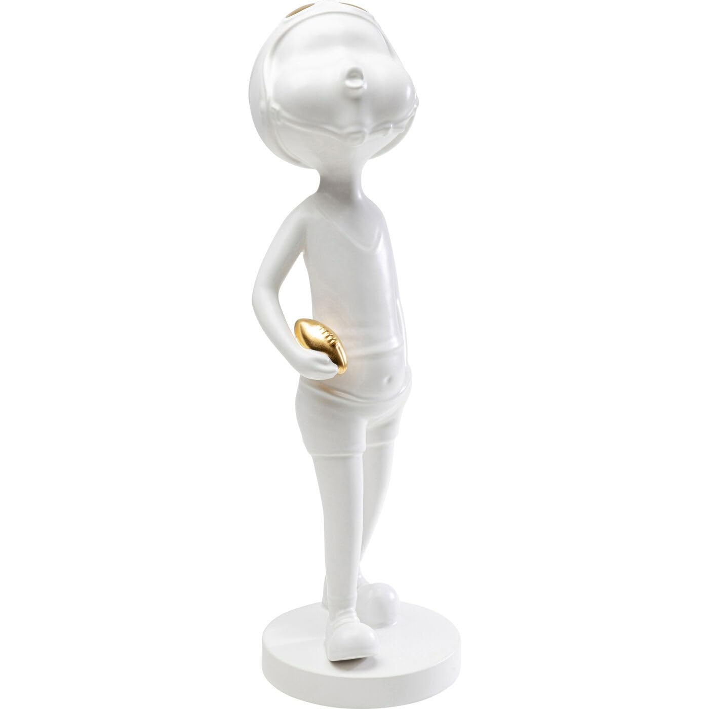 kare-design-ball-girl-deko-figur-wei-keramik-41-cm-handgearbeitet image 4