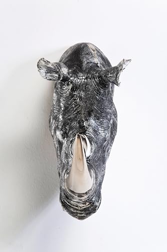 kare-design-deko-kopf-rhino-silber-wandtroph-e-53x44x19-cm image 7