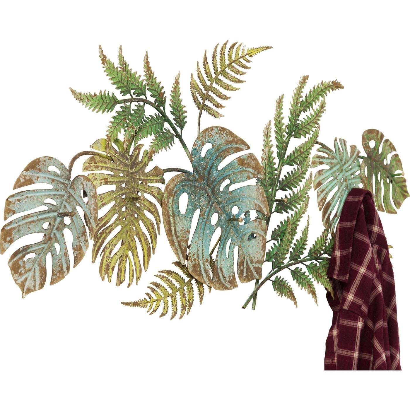 kare-design-wandgarderobe-jungle-party-gr-n-43x107x5-cm-mit-6-haken image 3