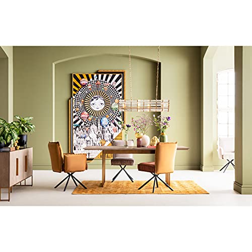 kare-design-stuhl-chelsea-grau-samtoptik-drehstuhl-91x50x60-cm image 7