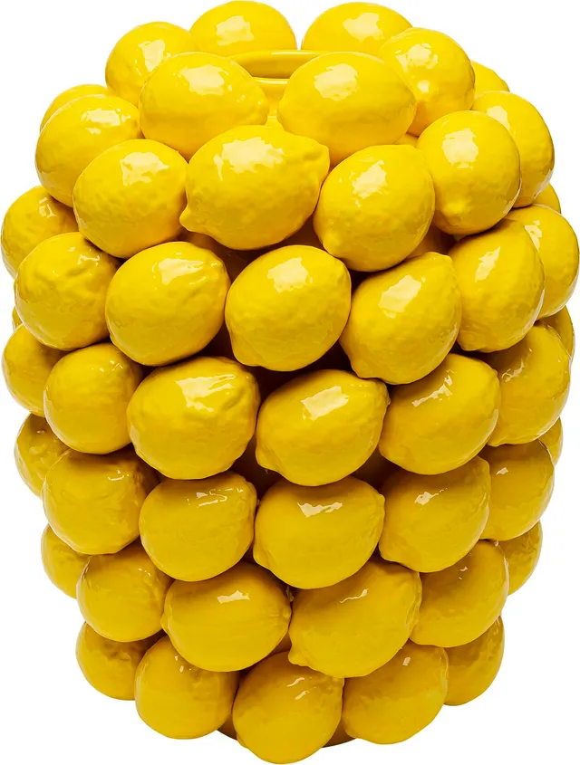 kare-design-vase-lemon-juice-gelb-porzellan-40-cm image 1