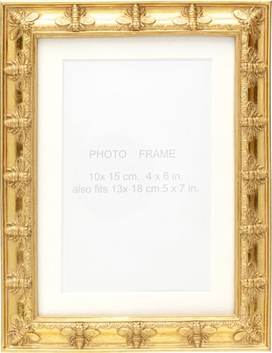 kare-design-bilderrahmen-bienen-gold-fotorahmen-13x18-cm-rechteckig image 6