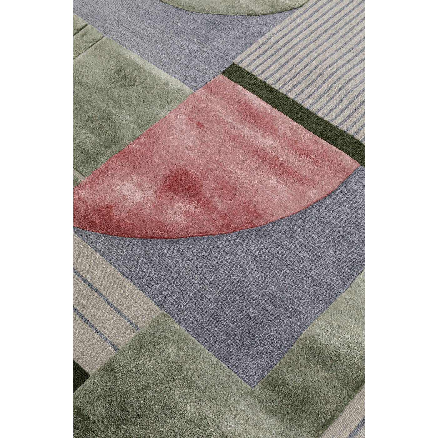 kare-design-teppich-cubic-gr-n-rosa-170x240-cm image 2