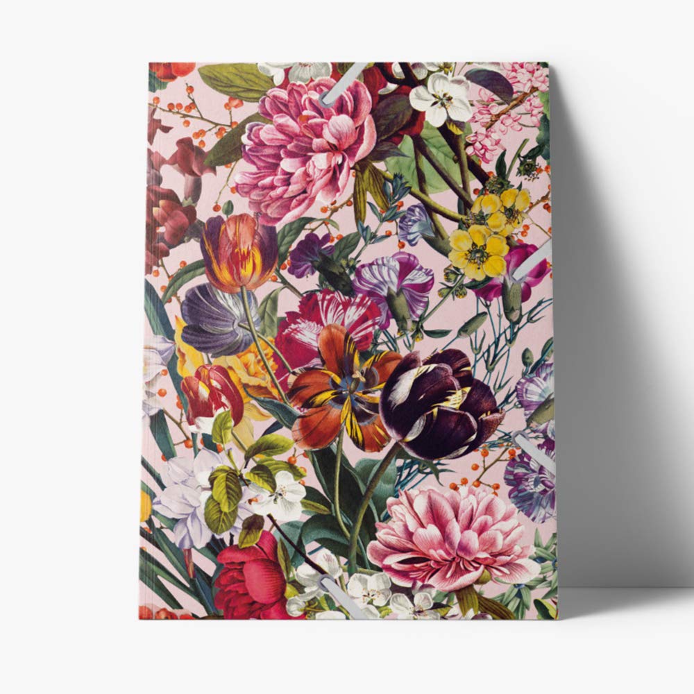 cedon-sammelmappe-de-luxe-blumengru-a4 image 2