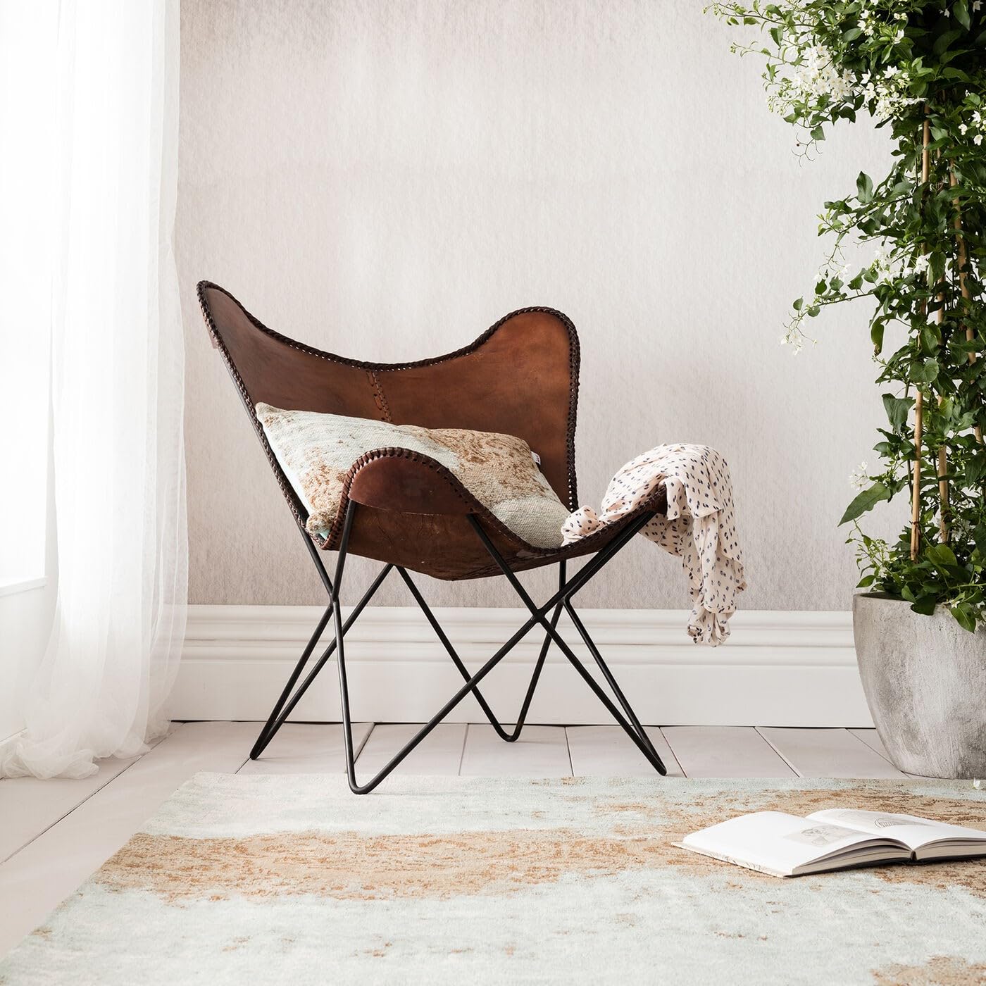 kare-design-sessel-butterfly-rindleder-braun-87x80x76-cm image 2