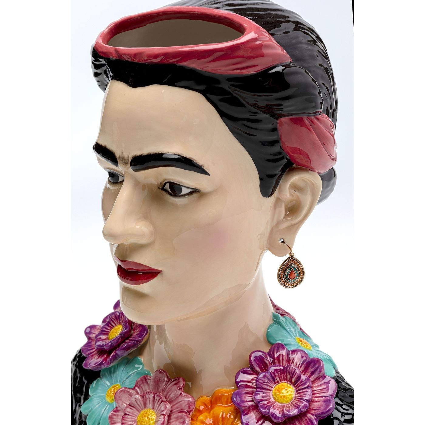 kare-design-style-muse-flowers-deko-vase-keramik-mehrfarbig-34-cm image 8