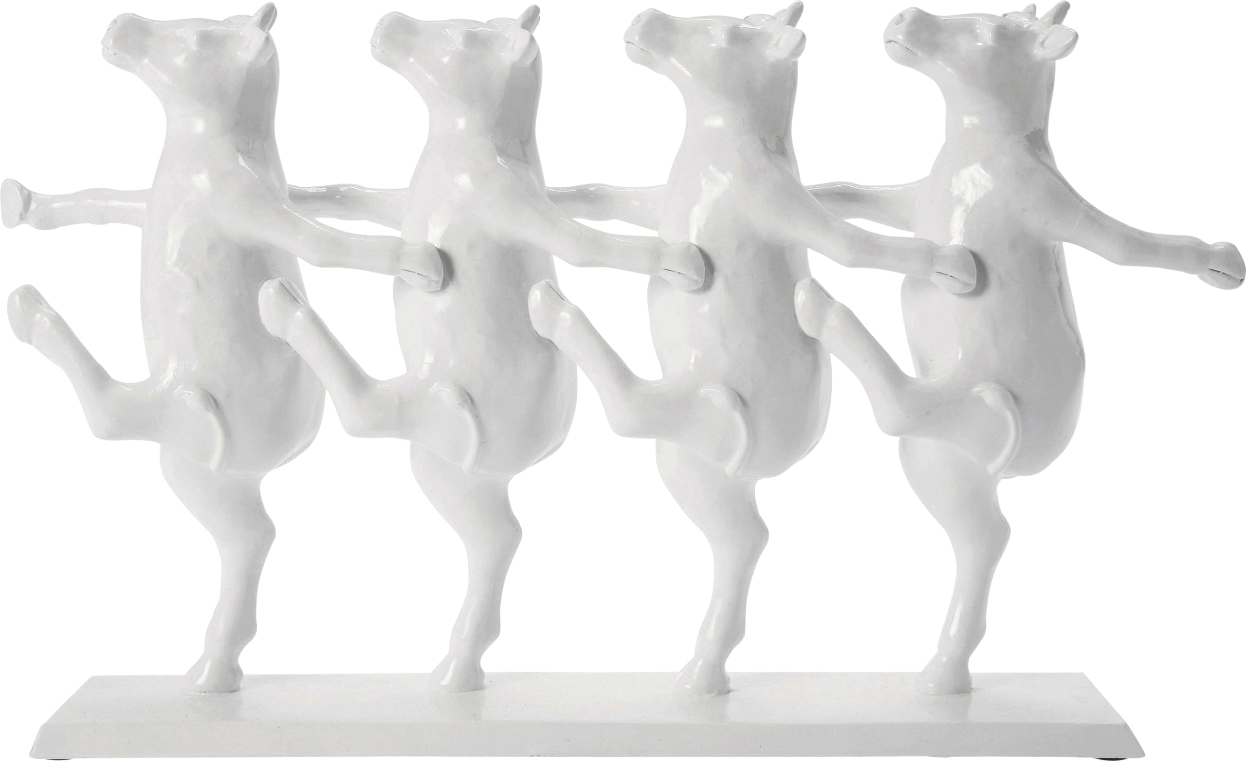 kare-design-deko-figur-dancing-cows-kuh-deko-wei-23x40x7-cm image 1