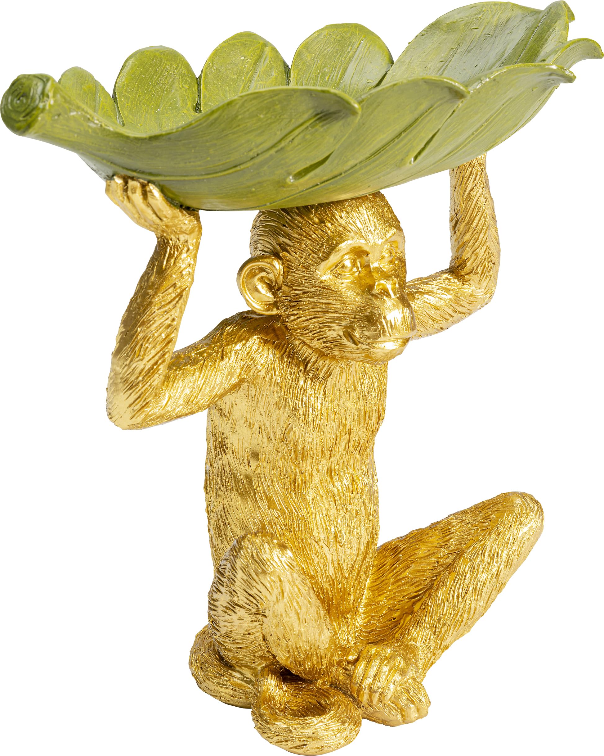 kare-design-deko-schale-banana-leaf-gold-gr-n-ablageschale-22x24x14-cm image 4