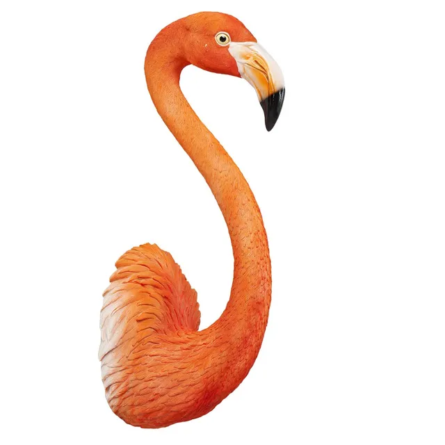 kare-design-wandobjekt-flamingo-rosa-72-cm-xxl-wanddeko-flamingo-kopf image 1