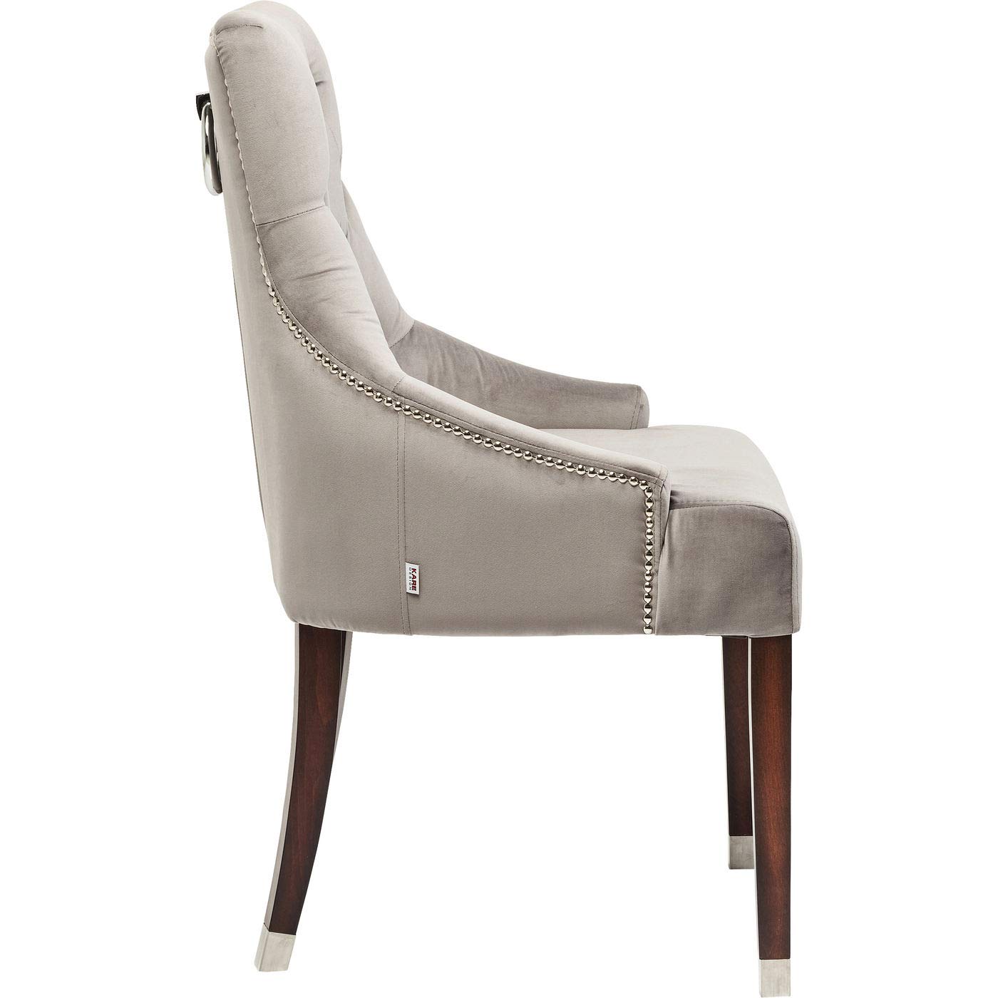 kare-design-armlehnstuhl-prince-velvet-grau-beige-98x53x60-cm image 8