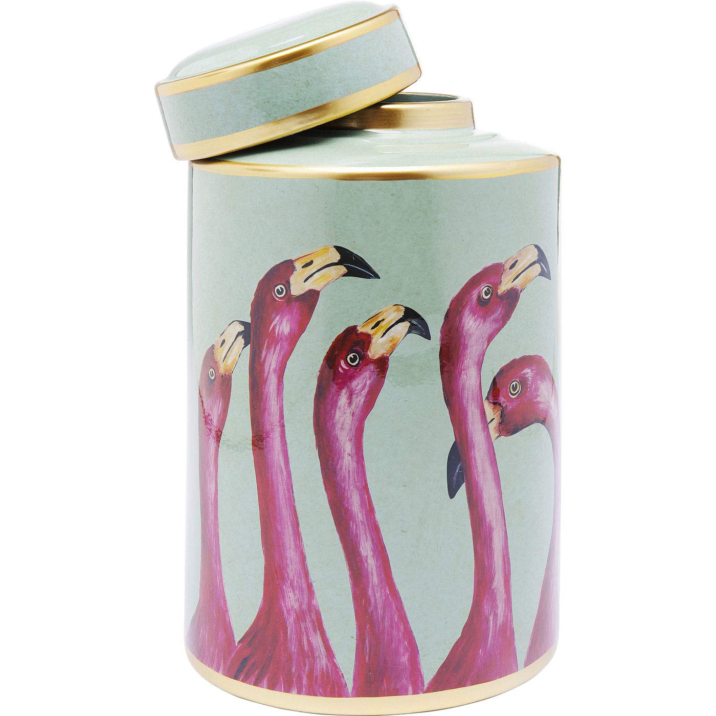 kare-design-flamingos-deko-gef-29-cm-pink-mint-gold image 5