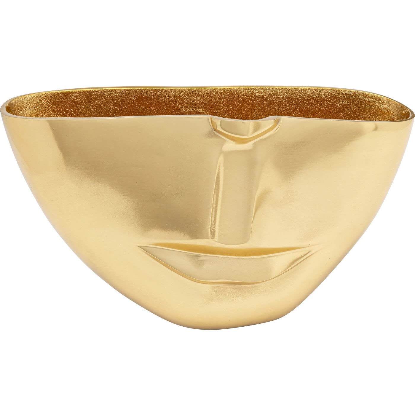kare-design-vase-half-face-anthrazit-31x22x11-cm-alu-schale image 7