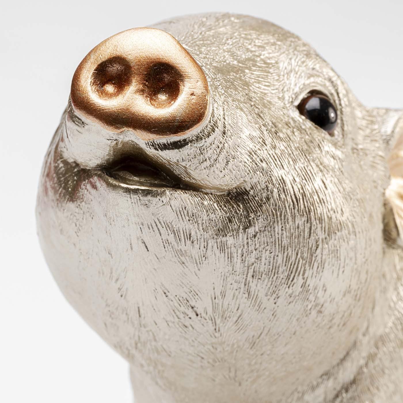 kare-design-party-pig-spardose-schwein-rosa-gold-19-cm-handbemalt image 2
