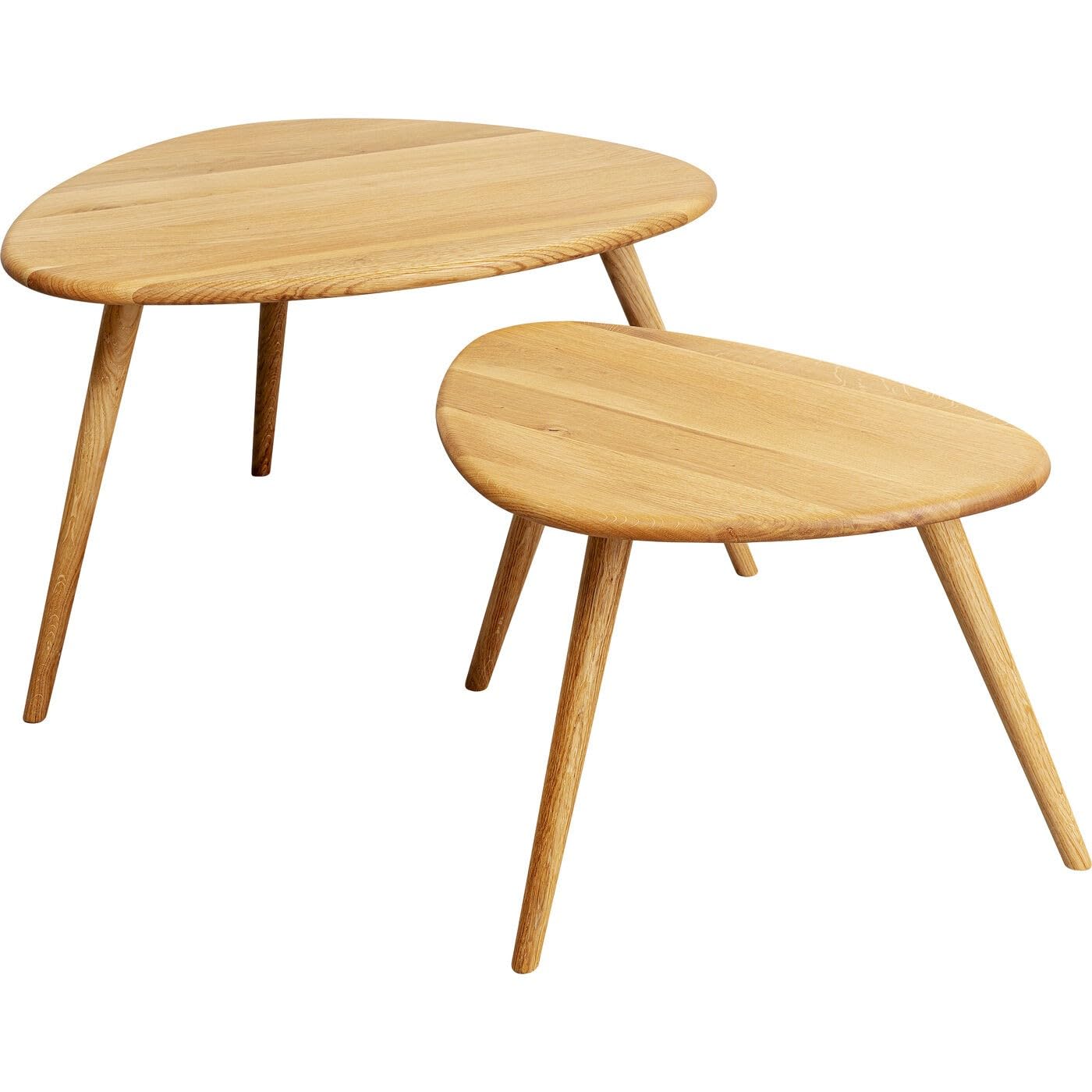 kare-design-vigo-beistelltisch-2-teilig-braun-eichenholz-massiv-40x67x51-cm image 4