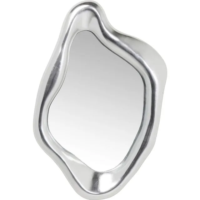 kare-design-spiegel-hologram-silber-wandspiegel-mit-rahmen-119x76x9-cm image 1