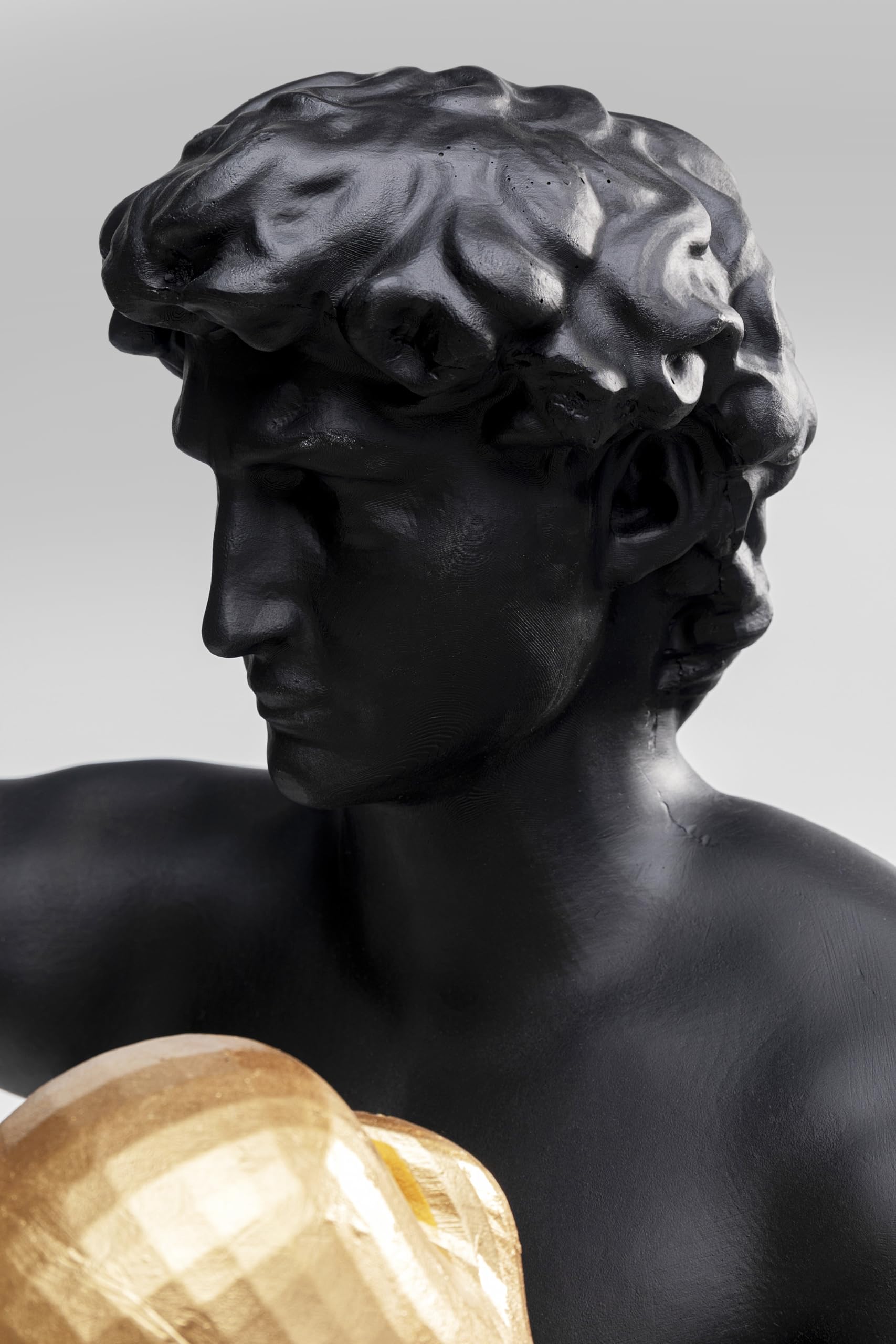 kare-design-deko-figur-balboa-boxer-68x40x50cm-schwarz-gold image 3