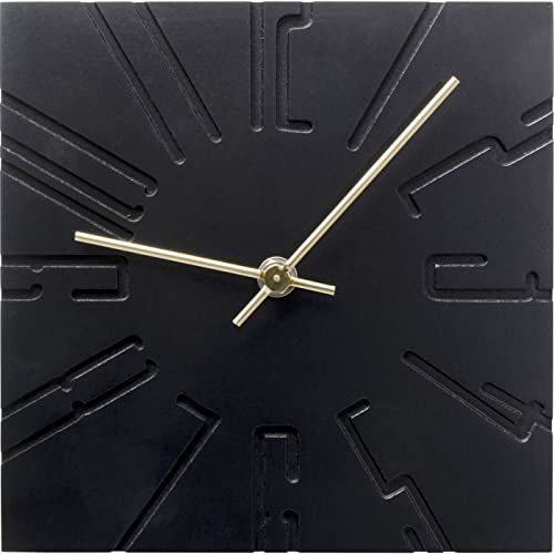 kare-design-wanduhr-cubito-19x19-cm-schwarz-gold-quarz image 7