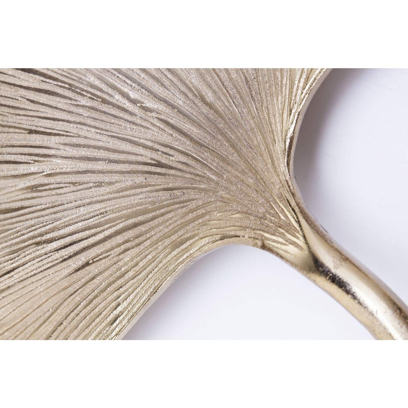 kare-design-wandschmuck-ginkgo-leaf-wei-gold-44x50x8-cm image 5