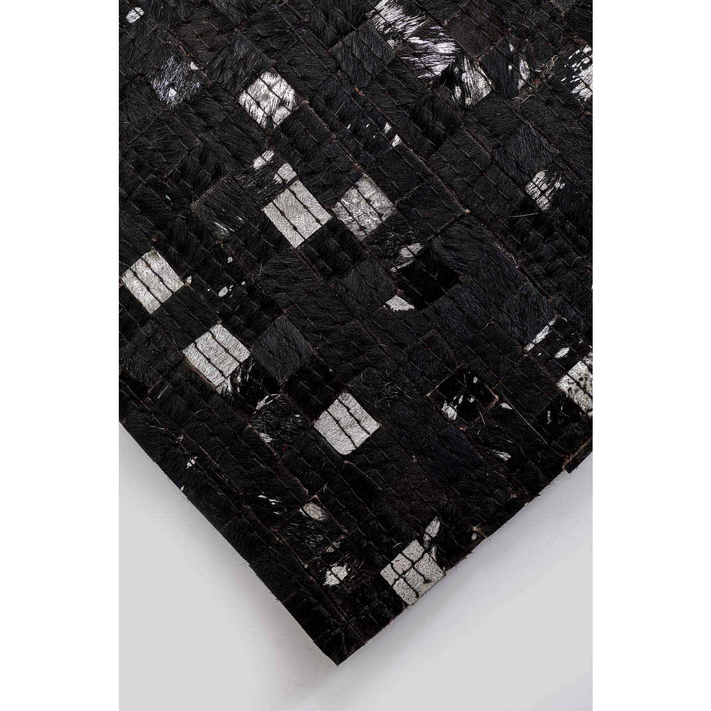 kare-design-glorious-teppich-170x240-cm-schwarz-rinderfell-wolle-unikat image 8