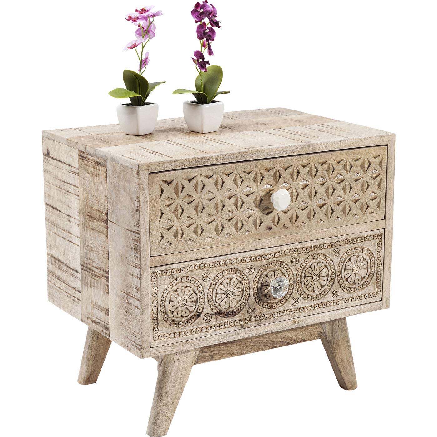kare-design-puro-kommode-klein-hellbraun-holz-46x50x35-cm image 5