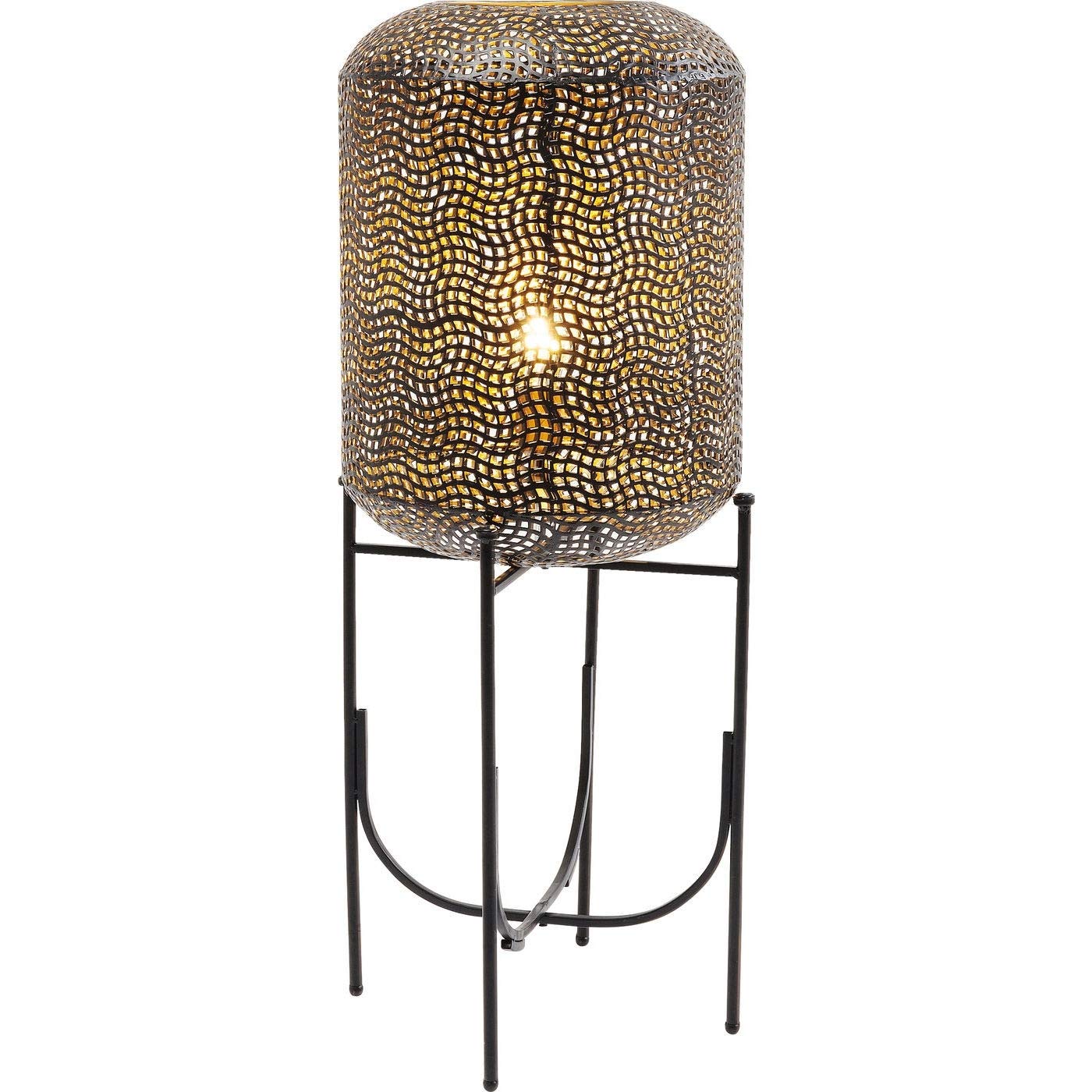 kare-design-oasis-stehleuchte-schwarz-92x38x38-cm-orientalische-bodenlampe-stahl image 5