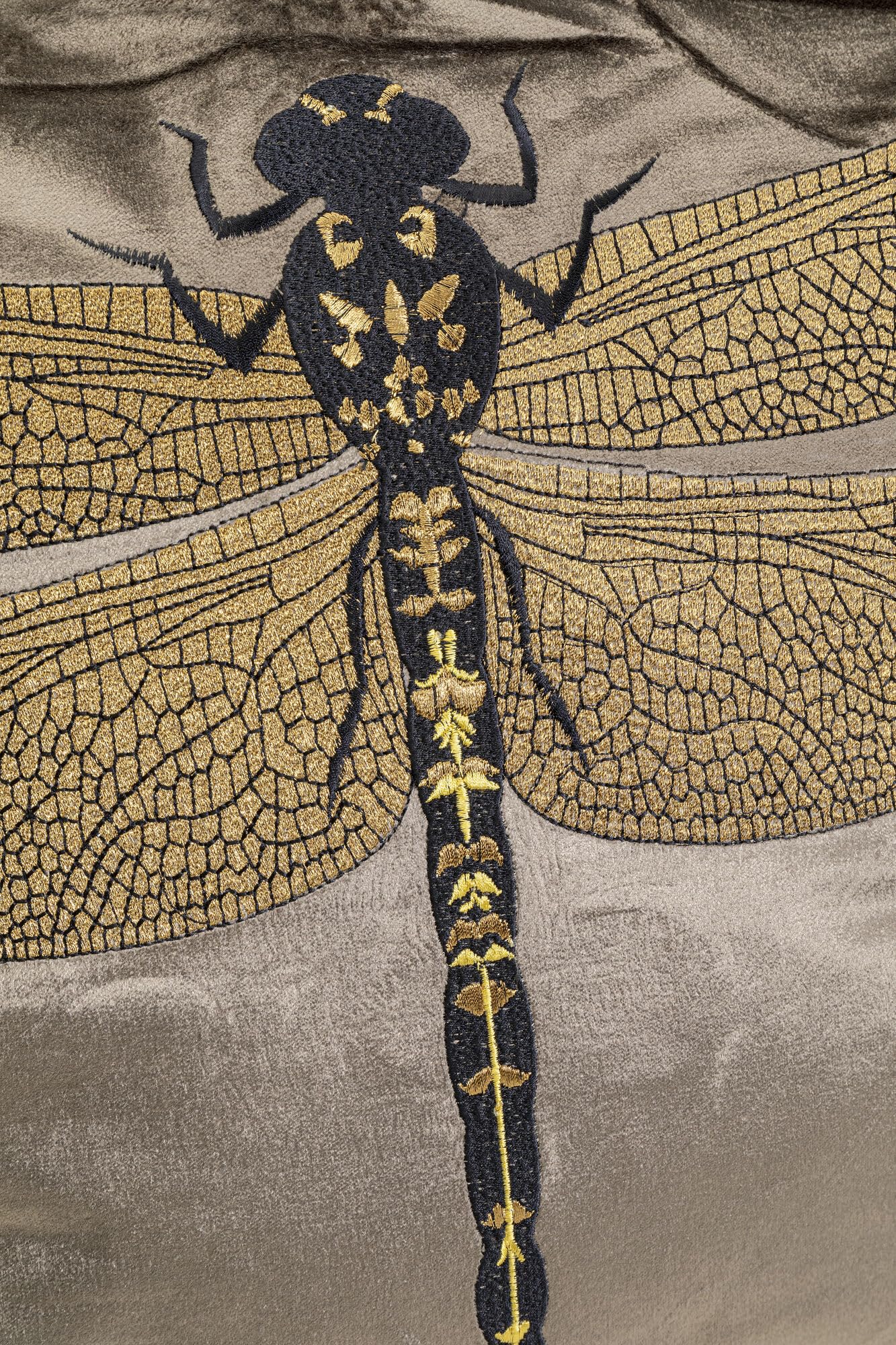 kare-design-glitter-dragonfly-kissen-braun-40x40-cm-inkl-f-llung image 5
