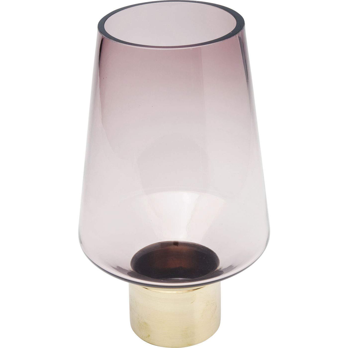 kare-design-vase-noble-ring-lila-glas-26x16x16-cm image 1
