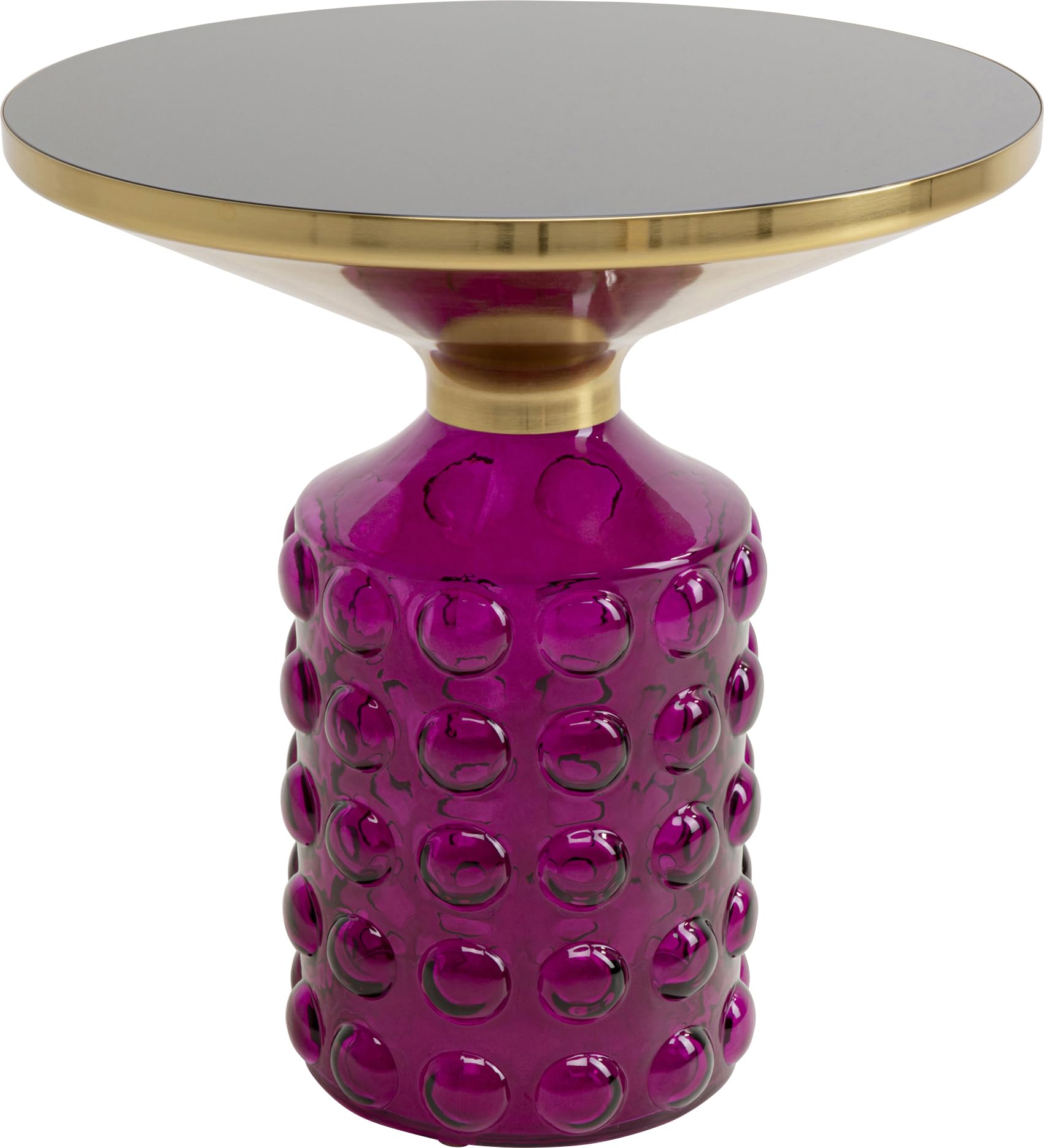 kare-design-lola-smoke-beistelltisch-braun-rund-35-cm-couchtisch-mit-glassockel- image 8