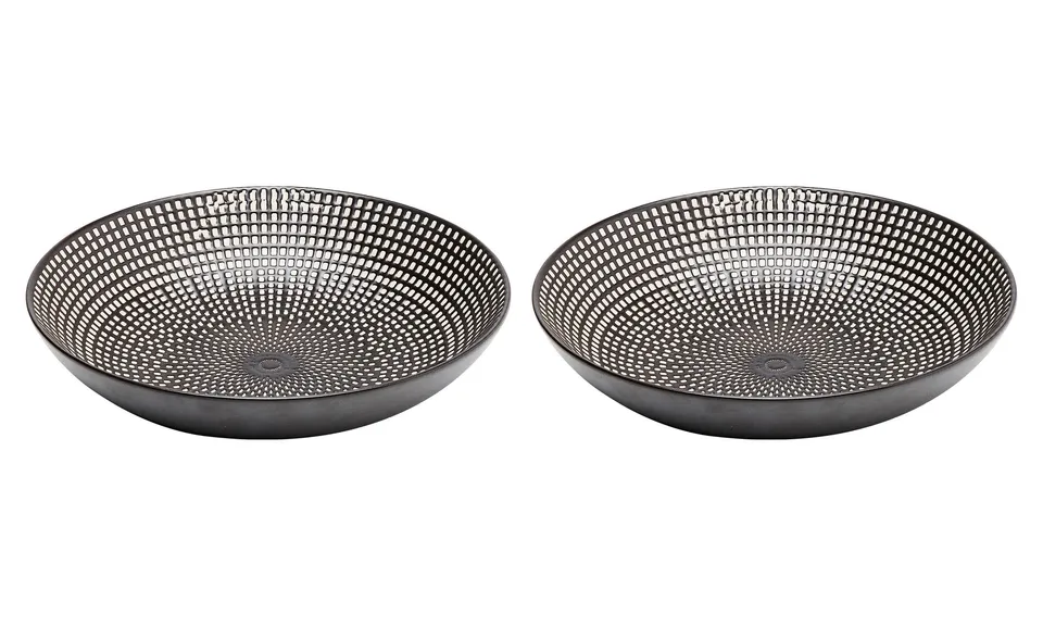 kare-design-suppenteller-tokyo-2-teilig-schwarz-20-cm-700-ml-porzellan image 1