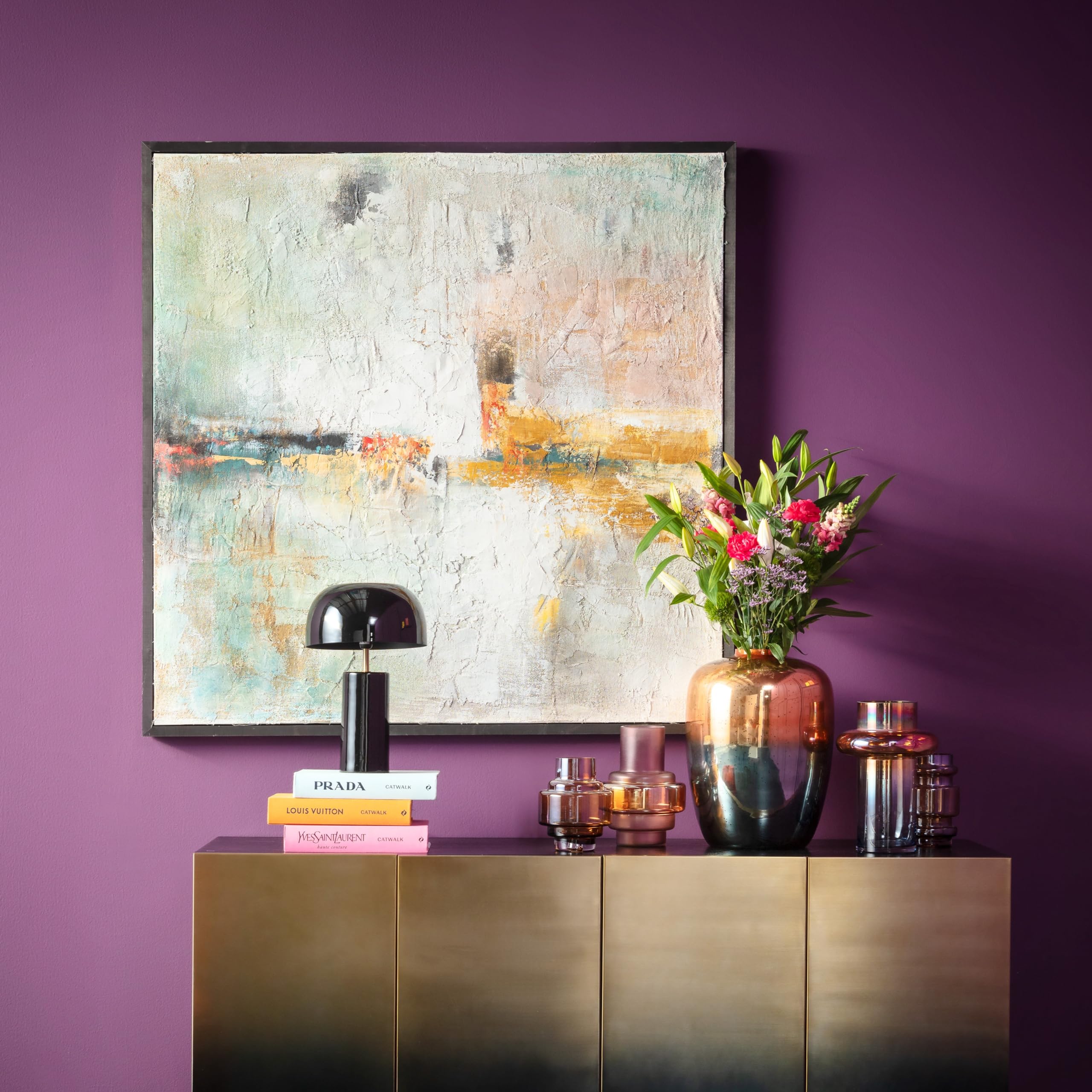 kare-design-bild-mit-rahmen-dust-gold-leinwandbild-120x120x2-8-cm image 2