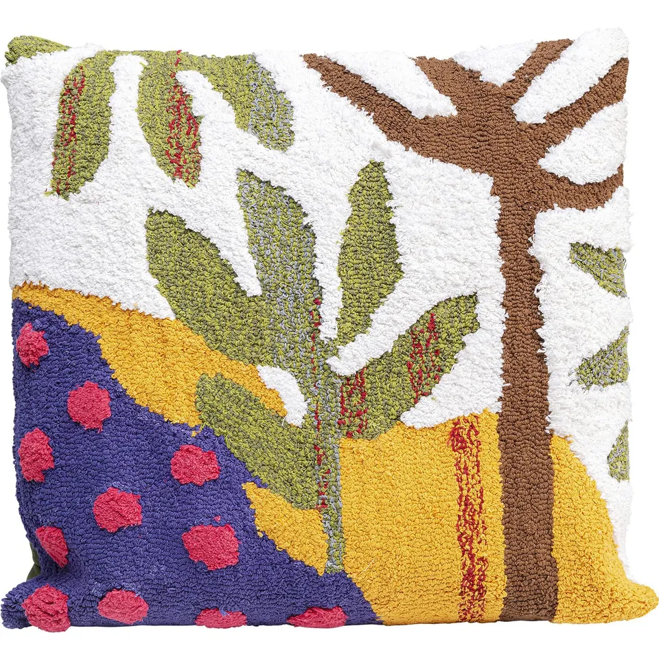 kare-design-tufted-trees-kissen-50x50-cm-mit-rei-verschluss image 1