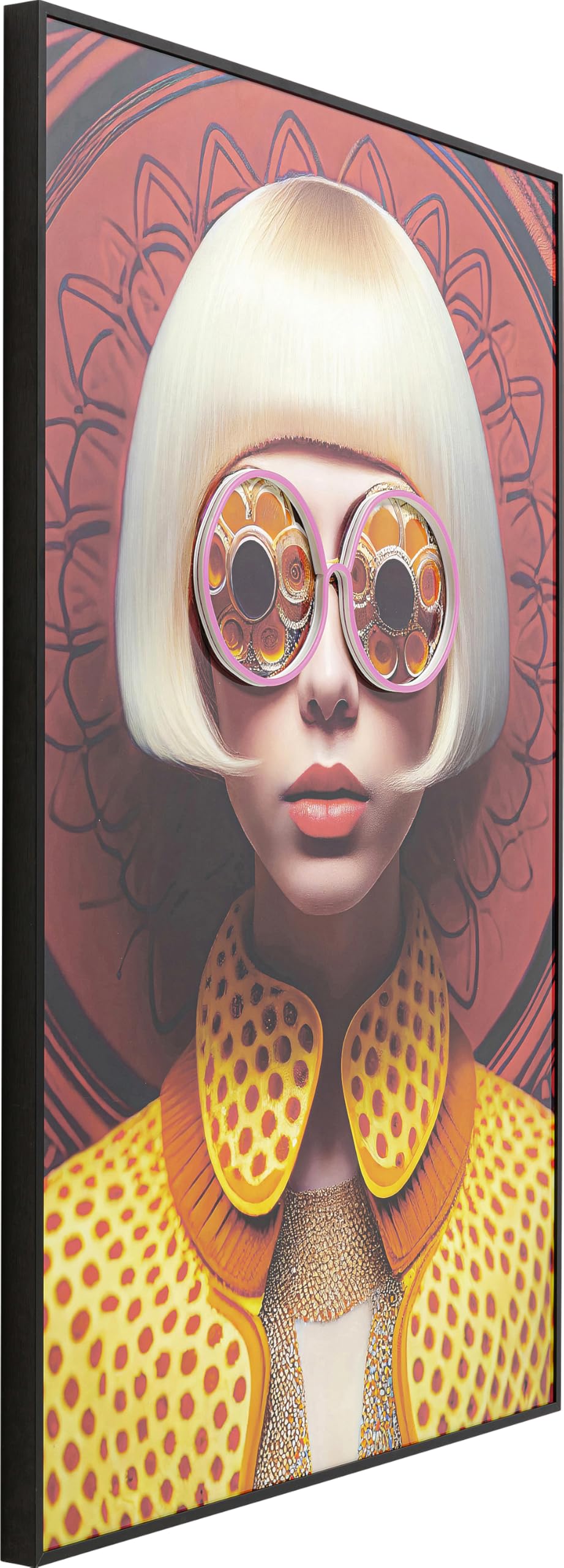kare-design-wandbild-fancy-blonde-lady-mehrfarbig-120x80-cm-mit-led image 7