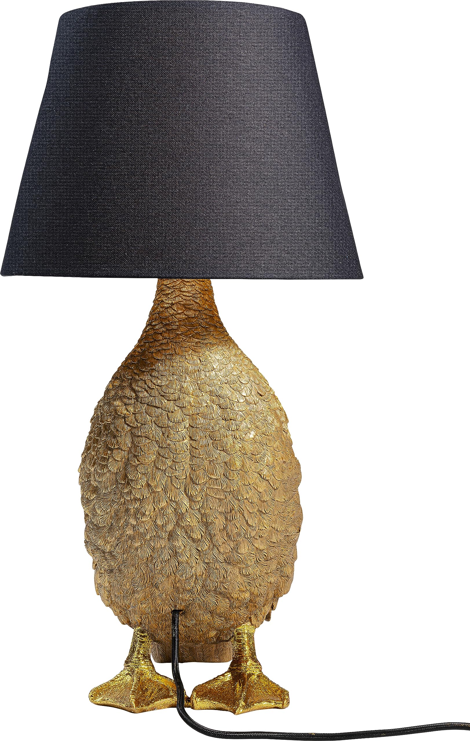kare-design-tischleuchte-animal-duck-gold-braun-53x31x31-cm image 5