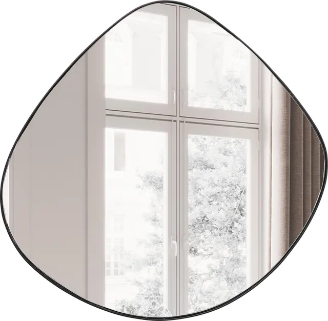 kare-design-spiegel-g-teborg-schwarz-stahlrahmen-90x93cm image 1