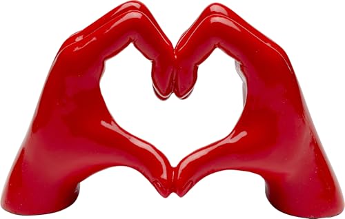 kare-design-deko-objekt-heart-hands-rot-12x20x8-cm image 7