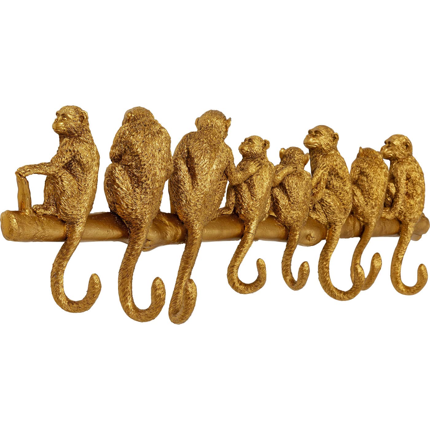 kare-design-monkey-wandgarderobe-gold-8-haken-22x70x6-cm image 3