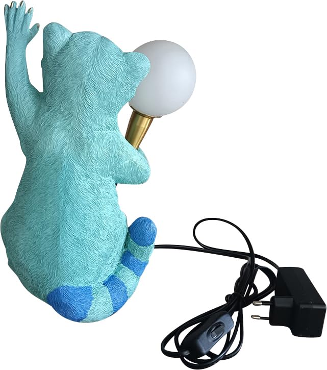 kare-design-raccoon-tischleuchte-blau-waschb-r-31x19x18-cm image 7