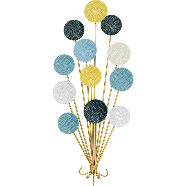 kare-design-wandgarderobe-helio-blau-gold-metall-120x50x5cm-5-haken image 1