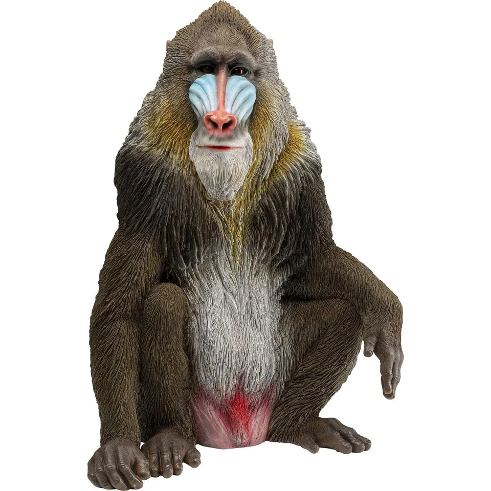 kare-design-deko-figurine-monkey-madrill image 1
